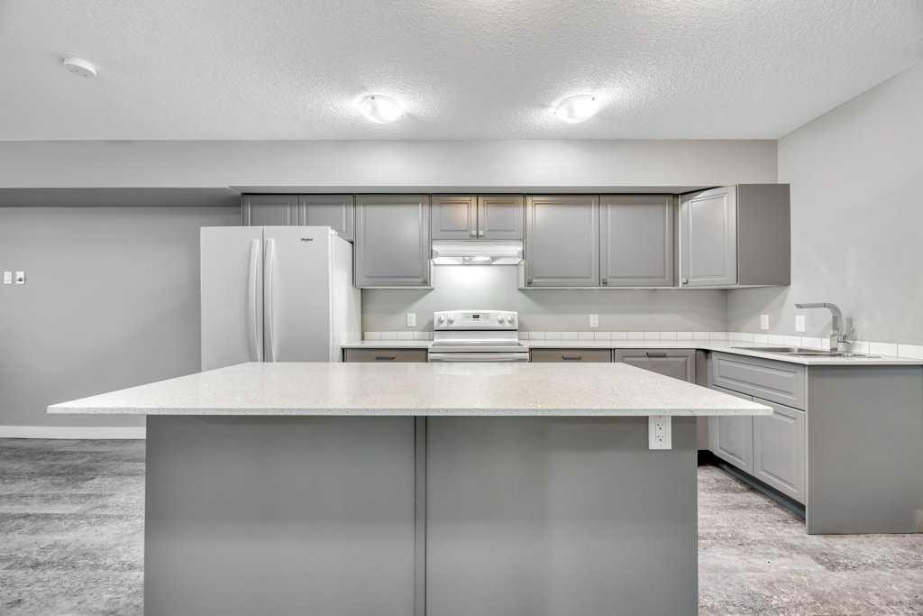 12-606 Lakeside Boulevard, Strathmore, AB - Indoor Photo Showing Kitchen With Upgraded Kitchen