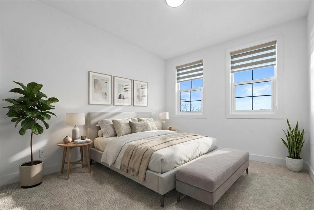 230 Royal Birch View Nw, Calgary, AB - Indoor Photo Showing Bedroom