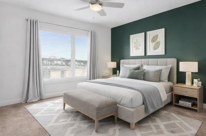 118 Evanscrest Manor Nw, Calgary, AB - Indoor Photo Showing Bedroom