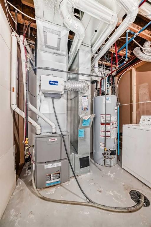 437 Redstone Grove Ne, Calgary, AB - Indoor Photo Showing Laundry Room
