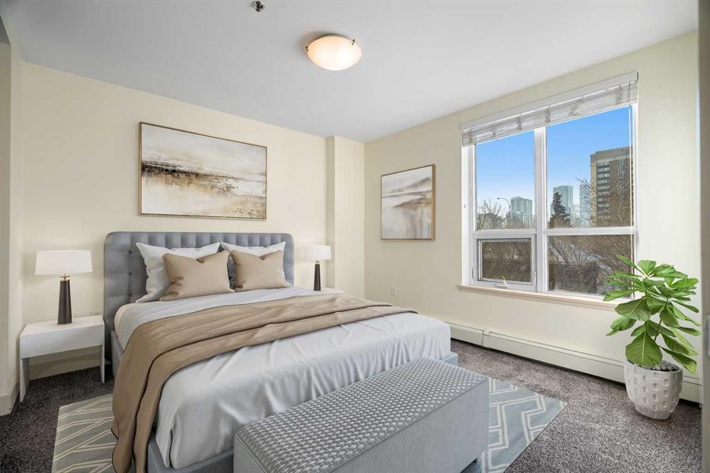 327-955 Mcpherson Road Ne, Calgary, AB - Indoor Photo Showing Bedroom