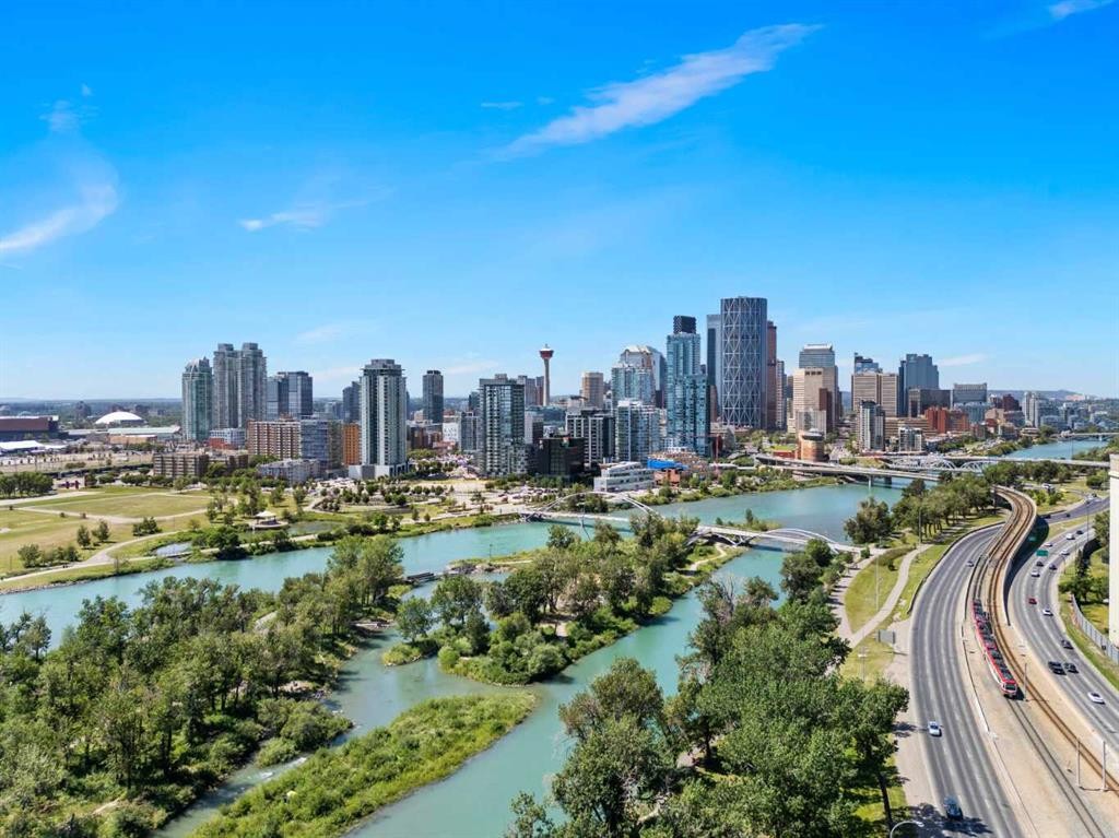 327-955 Mcpherson Road Ne, Calgary, AB - Outdoor With Body Of Water With View