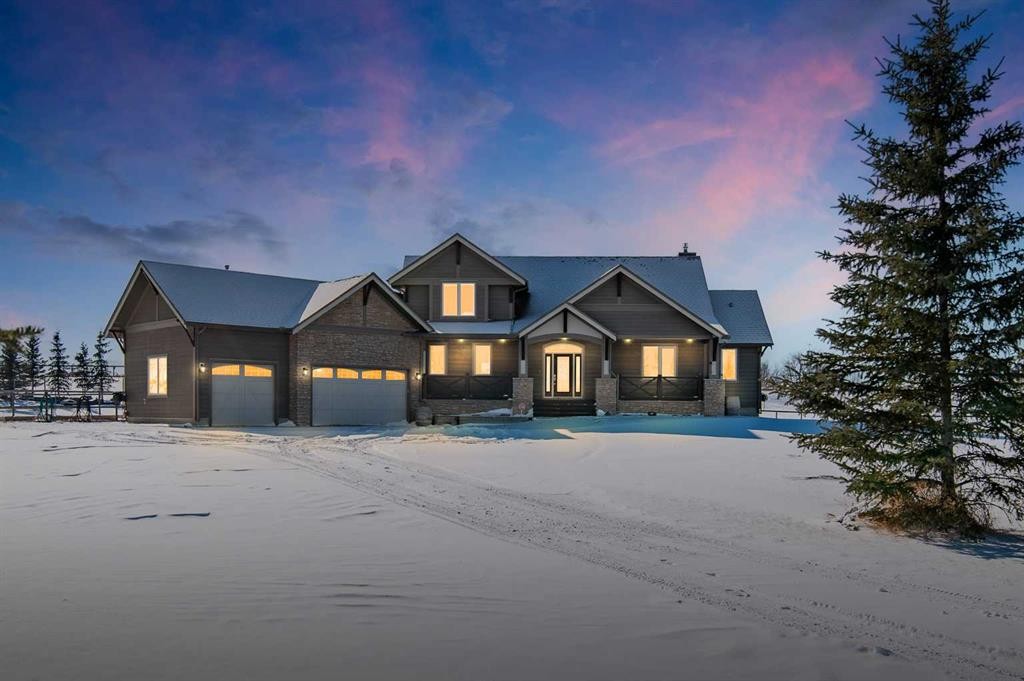 108 Ravencrest Drive, Rural Foothills County, AB - Outdoor With Facade
