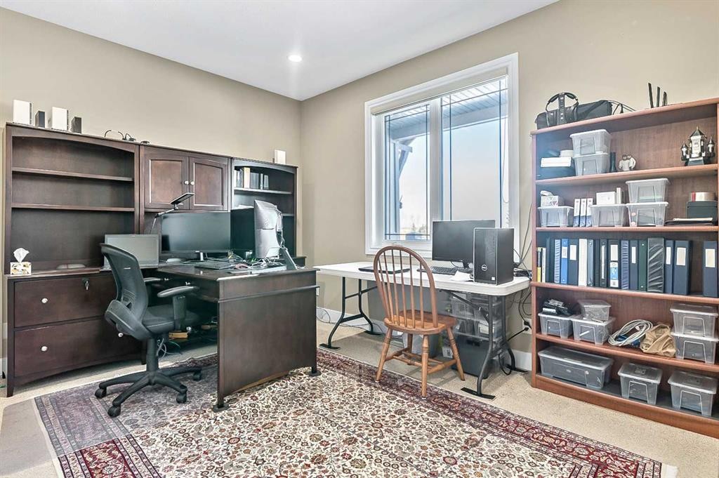 108 Ravencrest Drive, Rural Foothills County, AB - Indoor Photo Showing Office