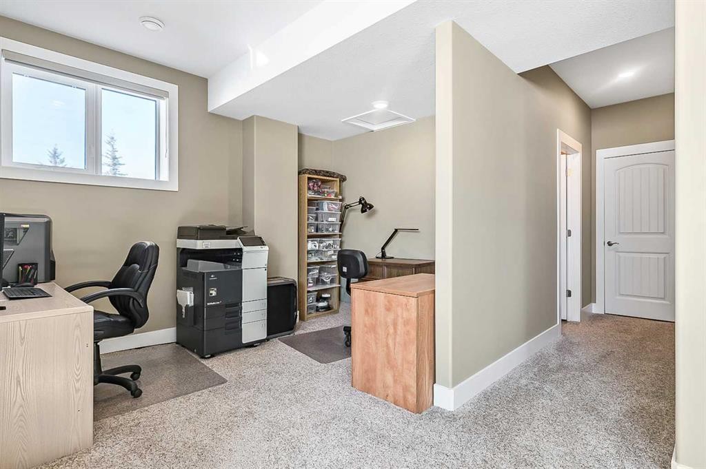 108 Ravencrest Drive, Rural Foothills County, AB - Indoor Photo Showing Office