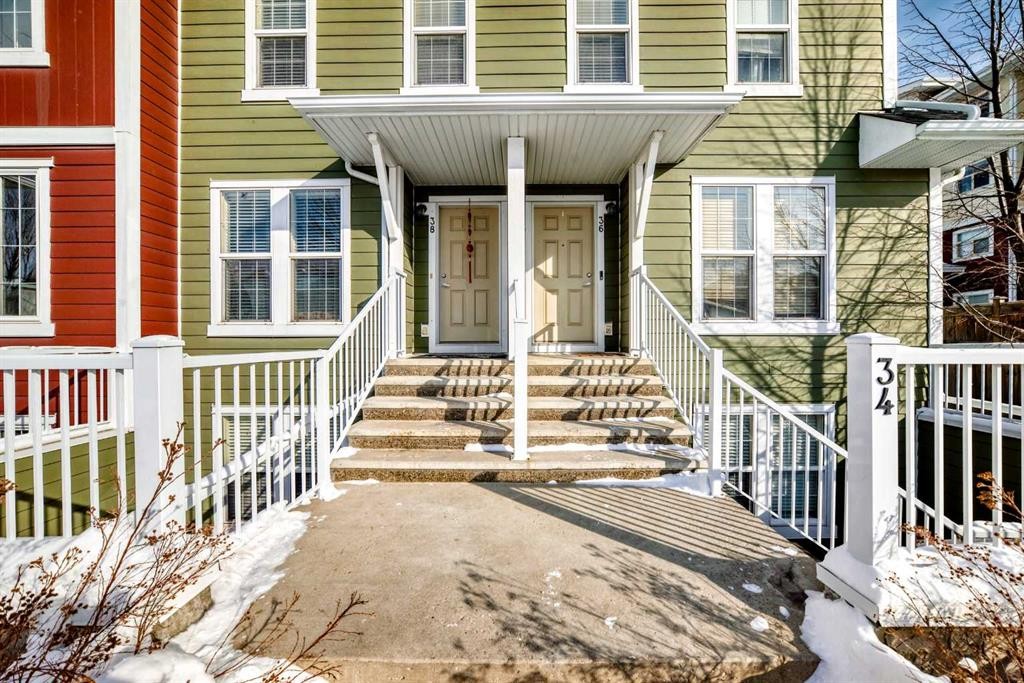 38 Auburn Bay Link Se, Calgary, AB - Outdoor With Facade