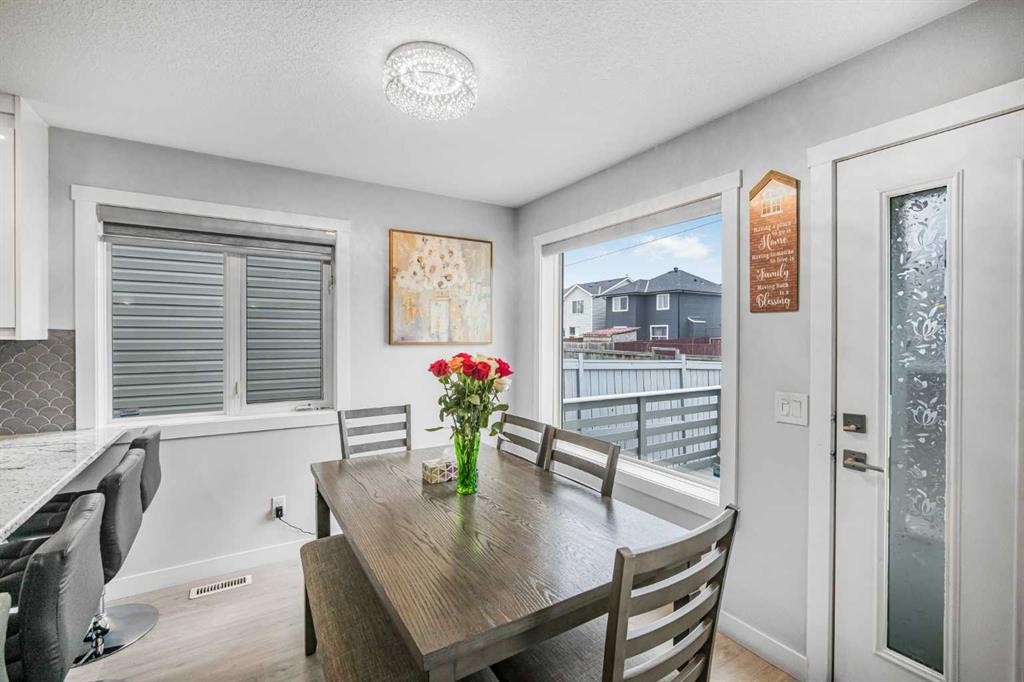 31 Saddleback Way Ne, Calgary, AB - Indoor Photo Showing Dining Room