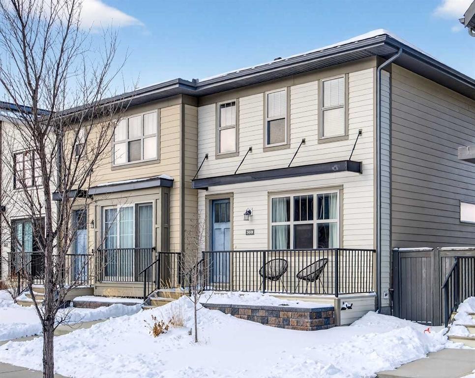 369 Walden Parade Se, Calgary, AB - Outdoor With Facade
