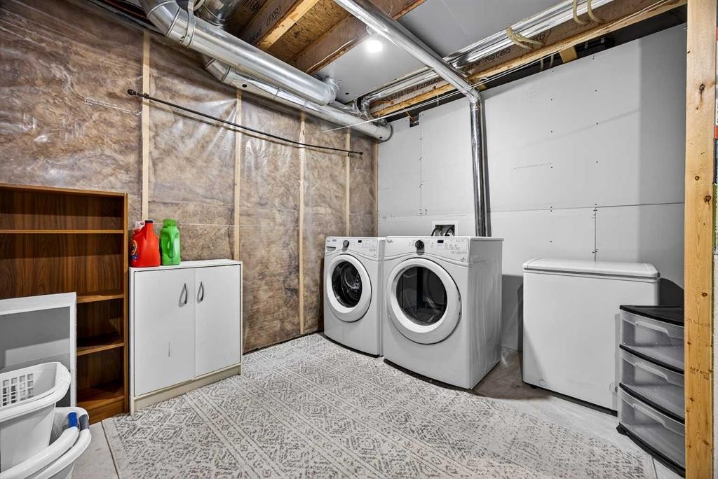 369 Walden Parade Se, Calgary, AB - Indoor Photo Showing Laundry Room