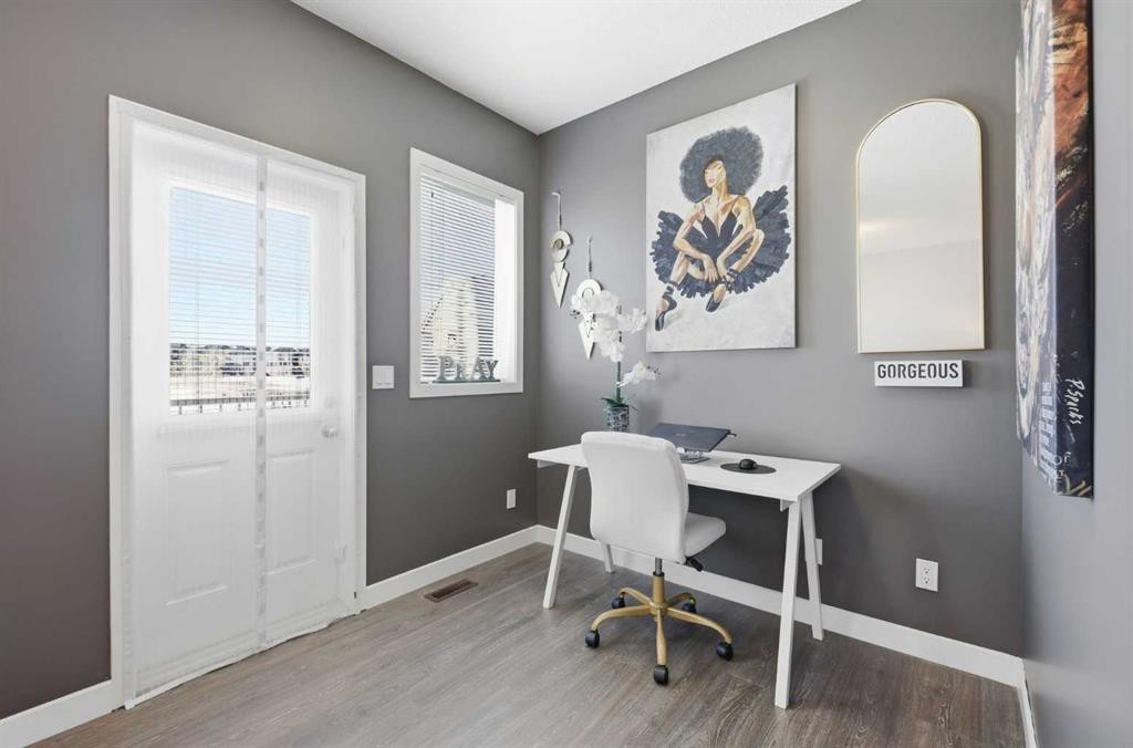 53-Sage Hill Common Nw, Calgary, AB - Indoor Photo Showing Office