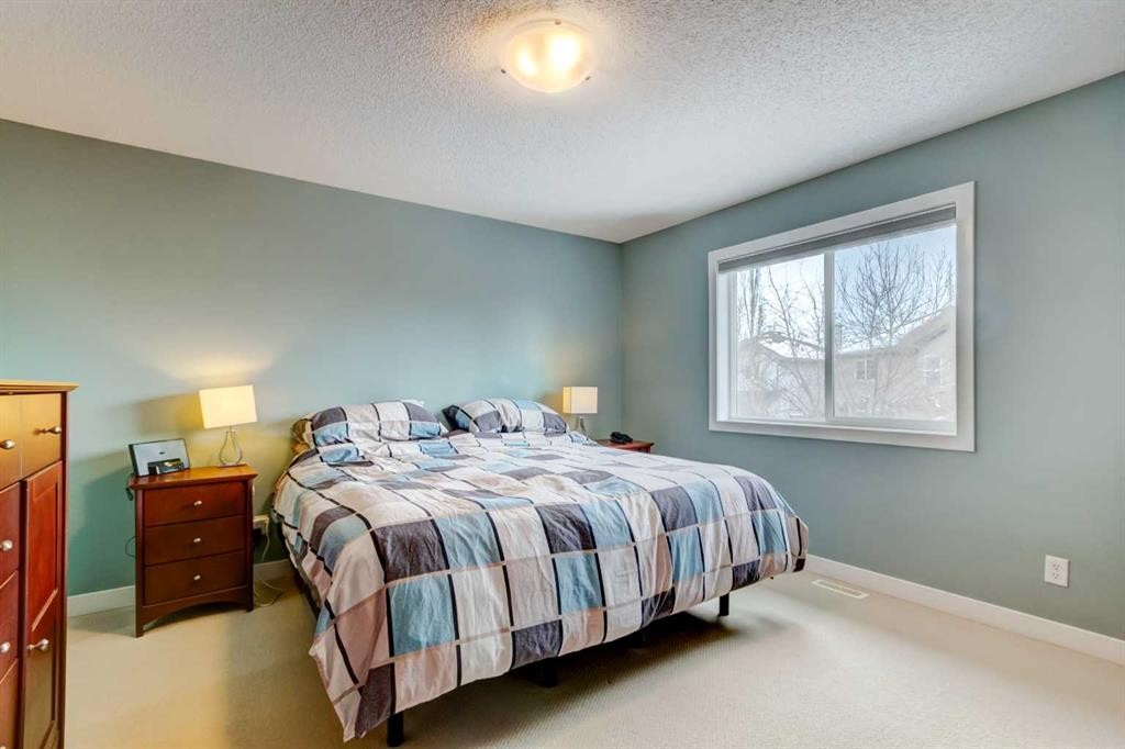 185 Brightonstone Landing Se, Calgary, AB - Indoor Photo Showing Bedroom