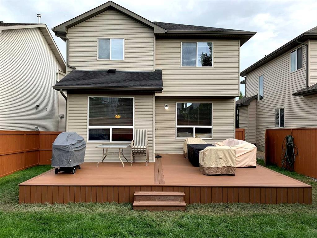 185 Brightonstone Landing Se, Calgary, AB - Outdoor With Deck Patio Veranda With Exterior