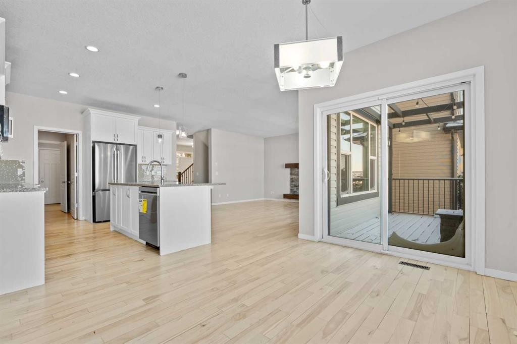 2148 Brightoncrest Green Se, Calgary, AB - Indoor Photo Showing Kitchen With Upgraded Kitchen