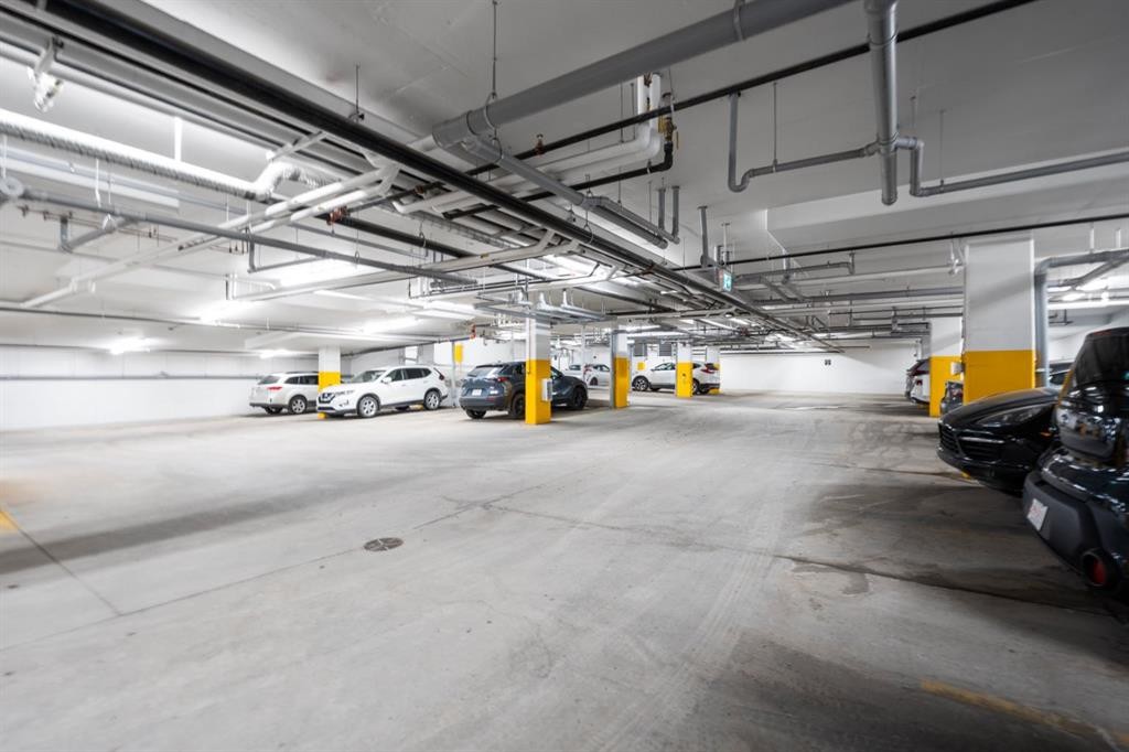 2310-3727 Sage Hill Drive Nw, Calgary, AB - Indoor Photo Showing Garage