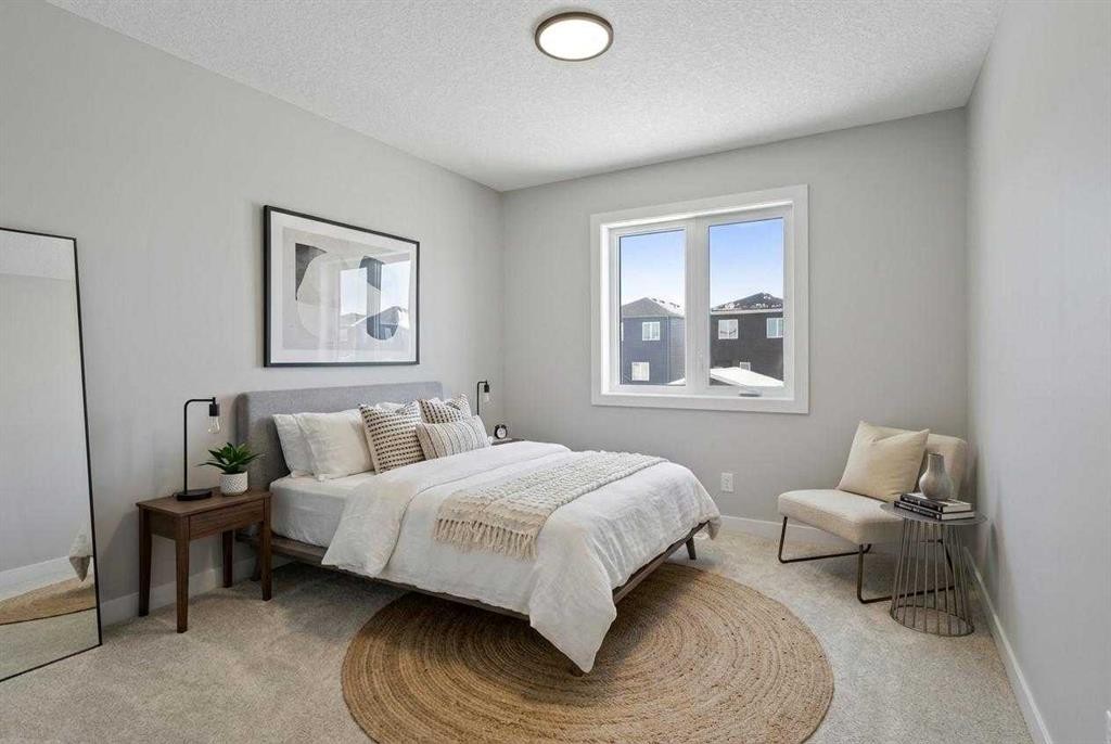 65 Amblefield Heights Nw, Calgary, AB - Indoor Photo Showing Bedroom