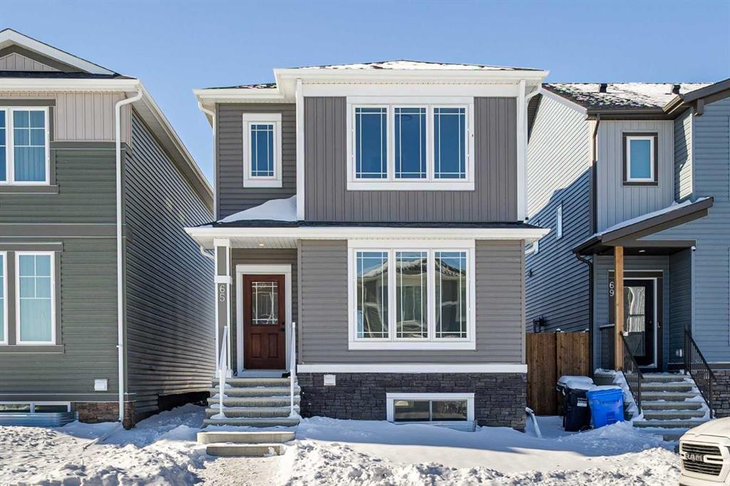 65 Amblefield Heights Nw, Calgary, AB - Outdoor With Facade