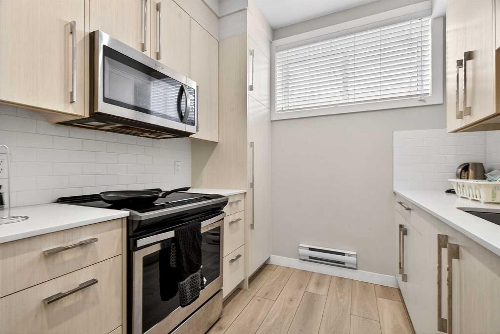 1220 Cornerstone Way Ne, Calgary, AB - Indoor Photo Showing Kitchen With Upgraded Kitchen