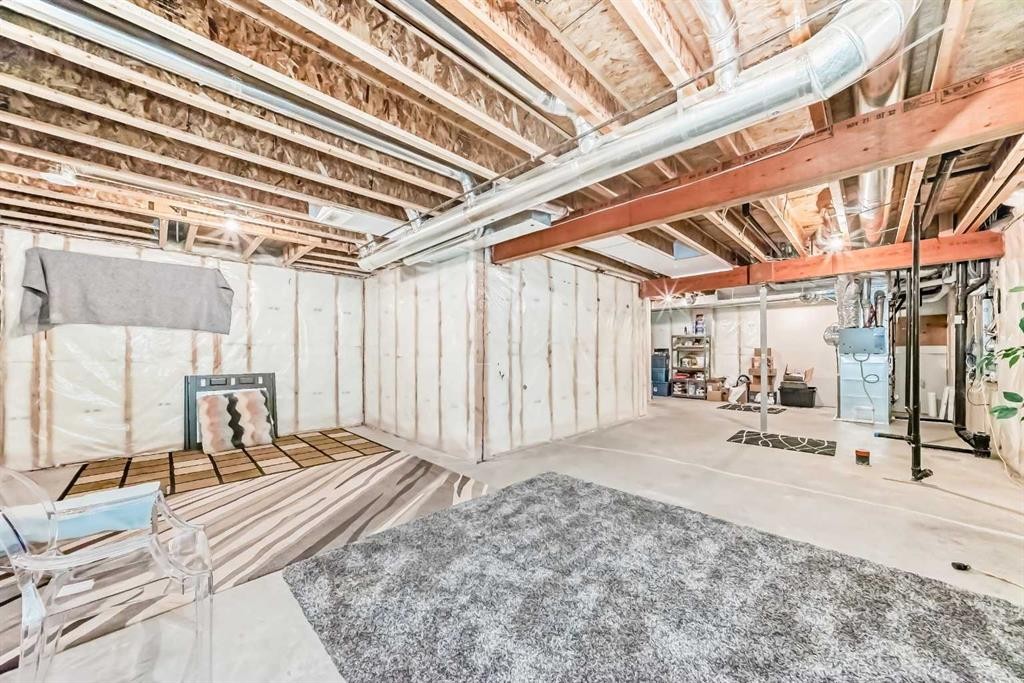 477 Legacy Boulevard Se, Calgary, AB - Indoor Photo Showing Basement