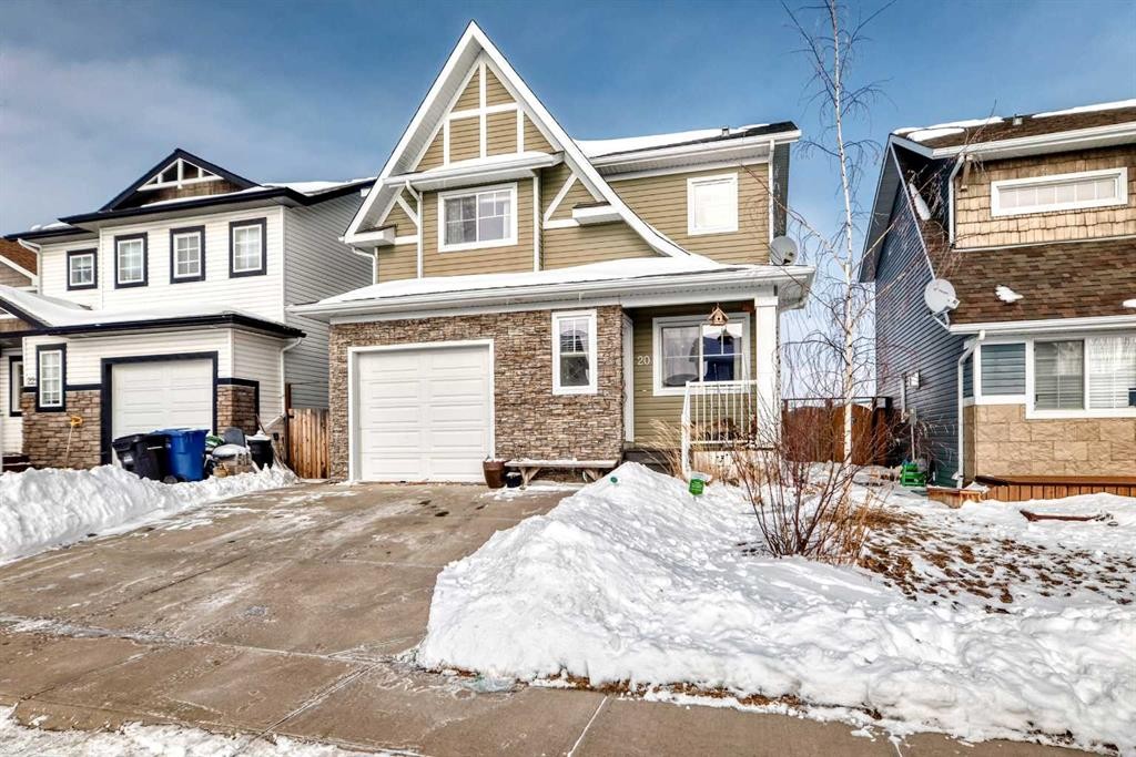 20 Mackenzie, Carstairs, AB - Outdoor With Facade