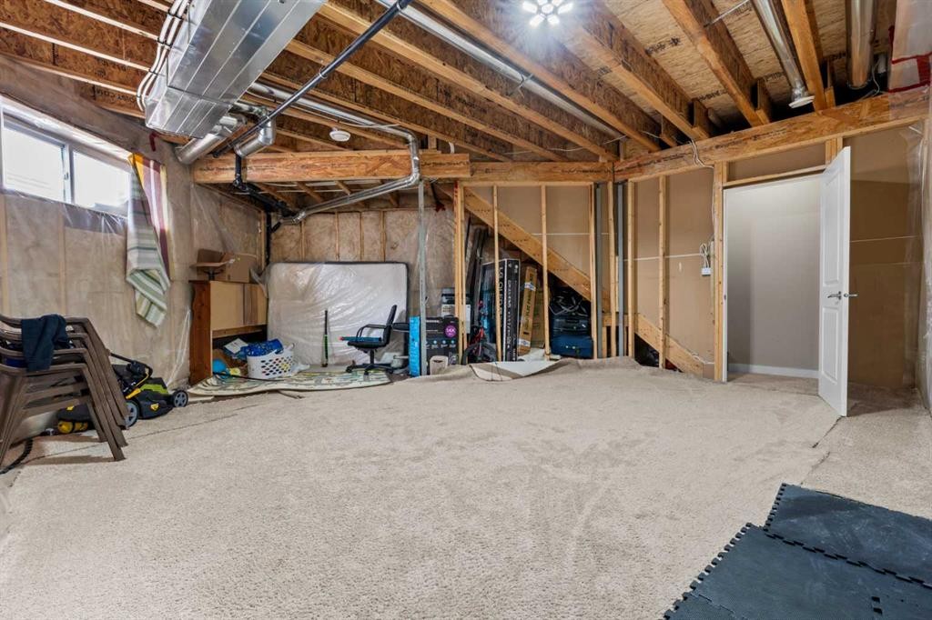 8487 Saddlebrook Drive Ne, Calgary, AB - Indoor Photo Showing Basement