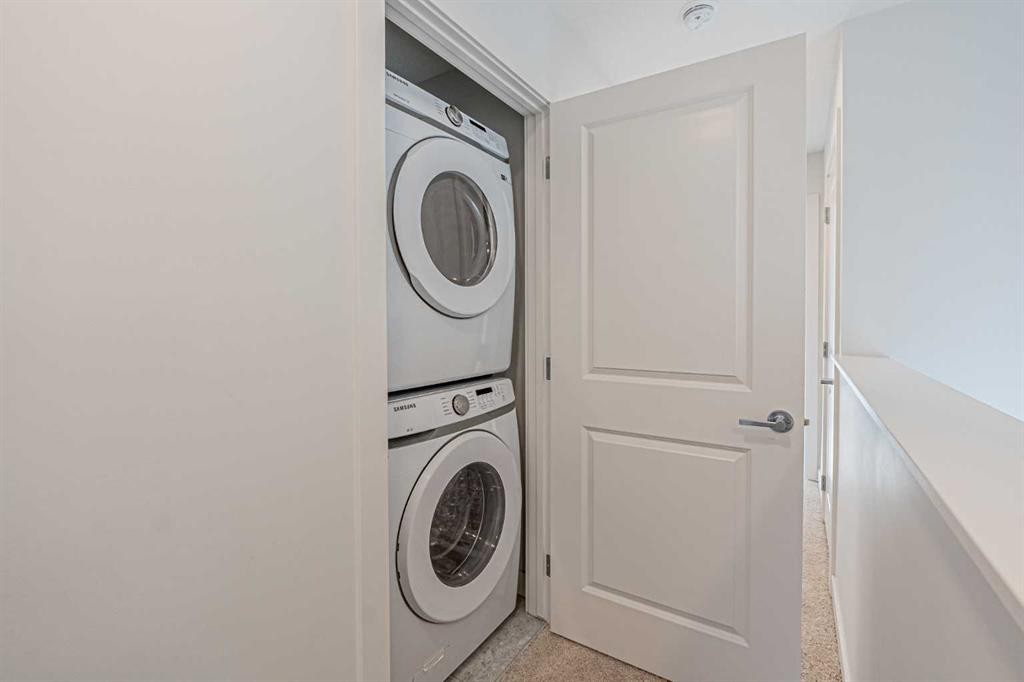 101-550 Seton Circle Se, Calgary, AB - Indoor Photo Showing Laundry Room