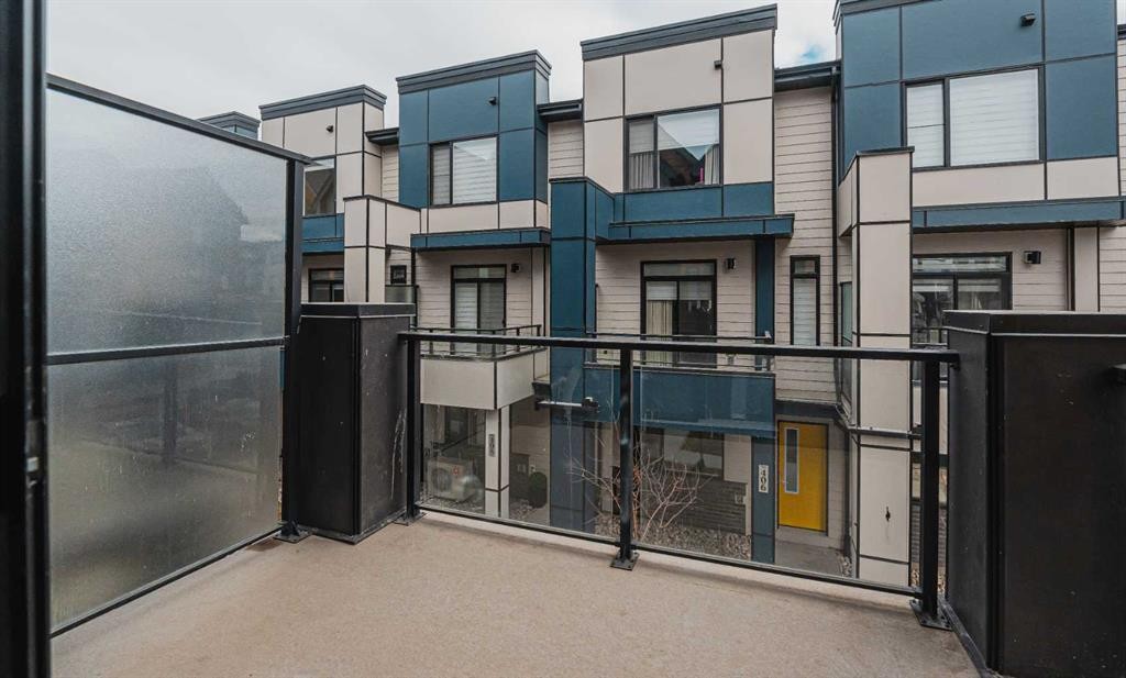 101-550 Seton Circle Se, Calgary, AB - Outdoor With Balcony