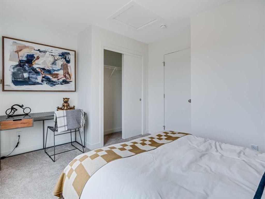2221 81St Street Sw, Calgary, AB - Indoor Photo Showing Bedroom