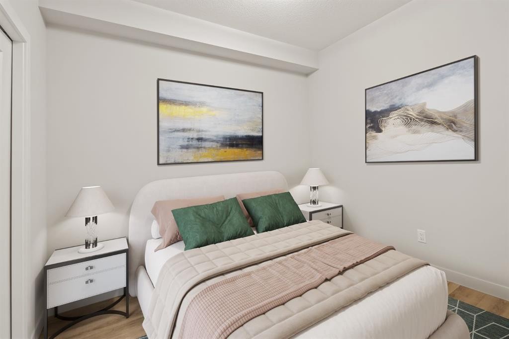 402-50 Sage Hill Nw, Calgary, AB - Indoor Photo Showing Bedroom