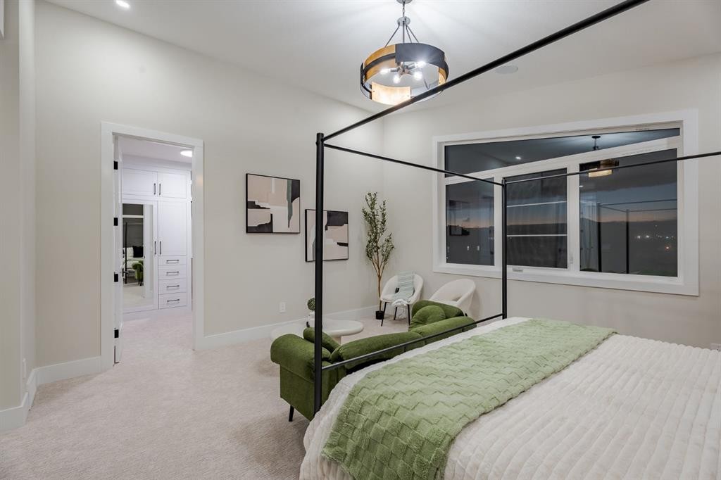 2057 Waterbury Road, Chestermere, AB - Indoor Photo Showing Bedroom