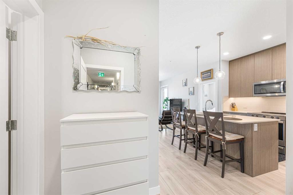 2126-76 Cornerstone Passage Ne, Calgary, AB - Indoor Photo Showing Kitchen