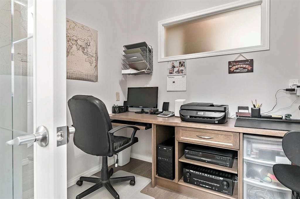 6 Drake Landing Loop, Okotoks, AB - Indoor Photo Showing Office
