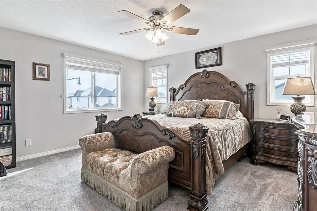 6 Drake Landing Loop, Okotoks, AB - Indoor Photo Showing Bedroom