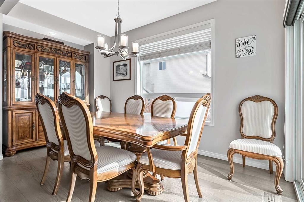 6 Drake Landing Loop, Okotoks, AB - Indoor Photo Showing Dining Room