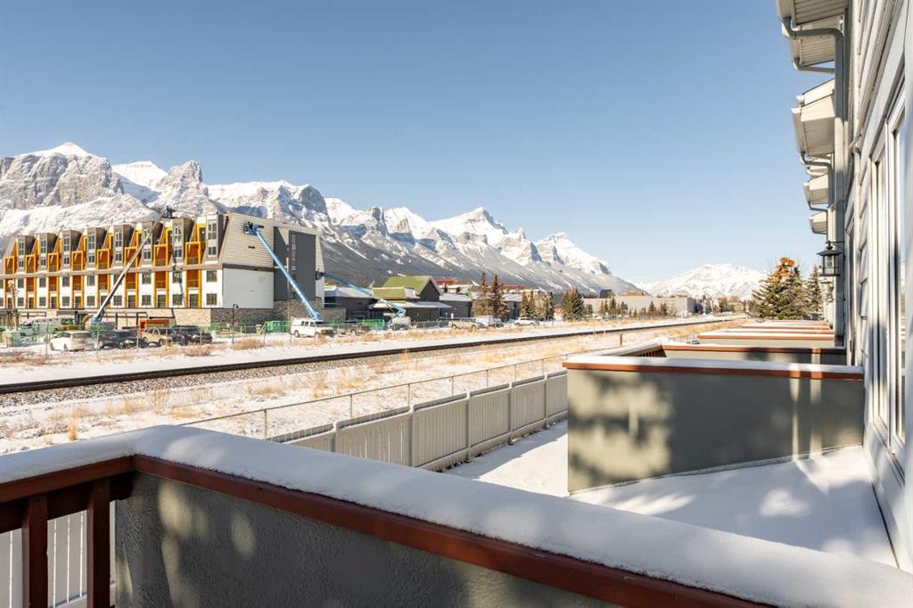 140-1202 Bow Valley Trail, Canmore, AB - Outdoor With Balcony