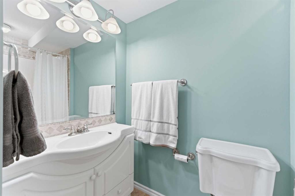84 Mt Apex Green Se, Calgary, AB - Indoor Photo Showing Bathroom