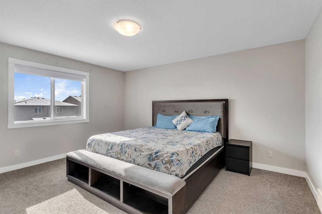 188 Cornerstone Circle Ne, Calgary, AB - Indoor Photo Showing Bedroom