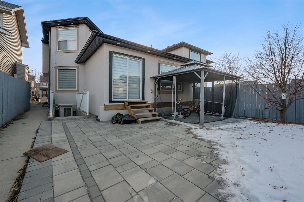 278 Saddlefield Place Ne, Calgary, AB - Outdoor With Deck Patio Veranda