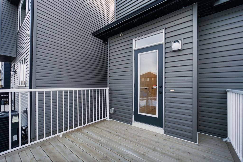 114 Wolf Creek Rise Se, Calgary, AB - Outdoor With Deck Patio Veranda With Exterior