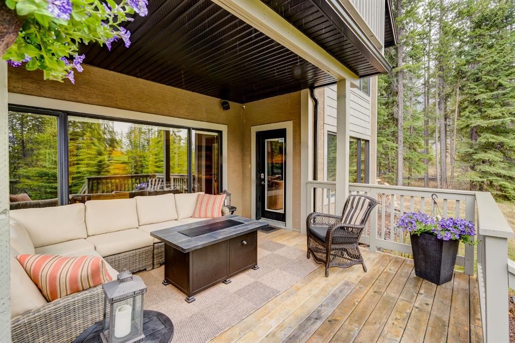 282 Miskow Close, Canmore, AB - Outdoor With Deck Patio Veranda With Exterior