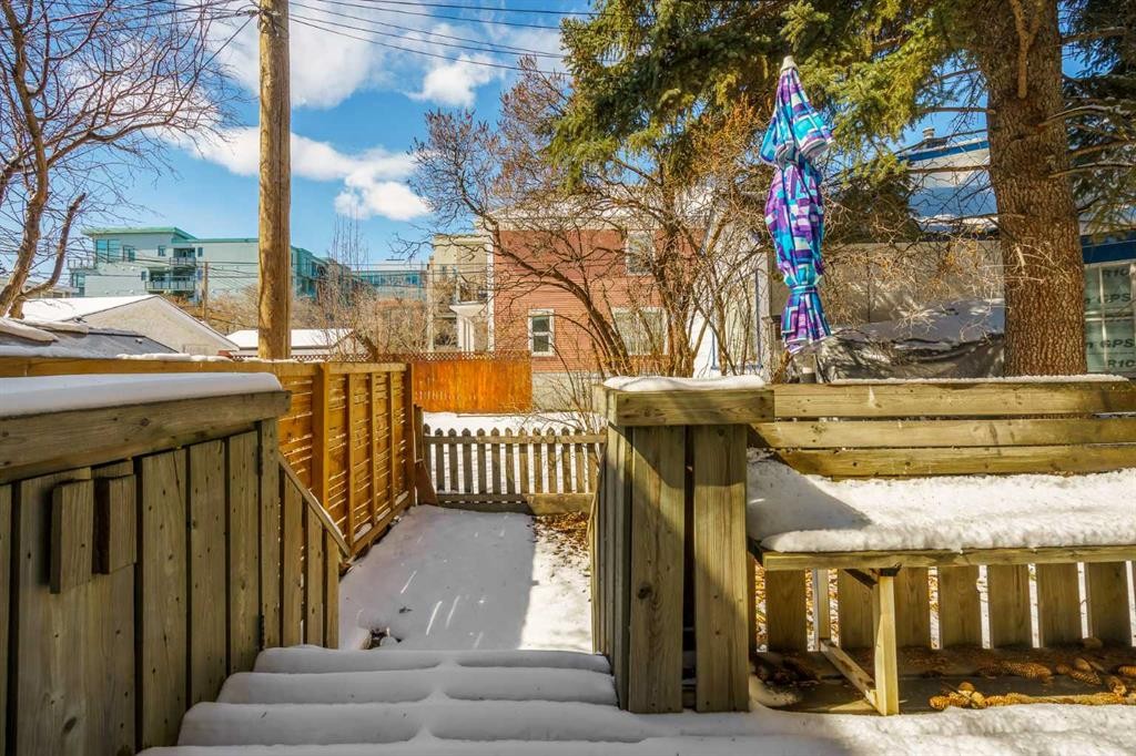 2003 2 Street Sw, Calgary, AB - Outdoor With Deck Patio Veranda