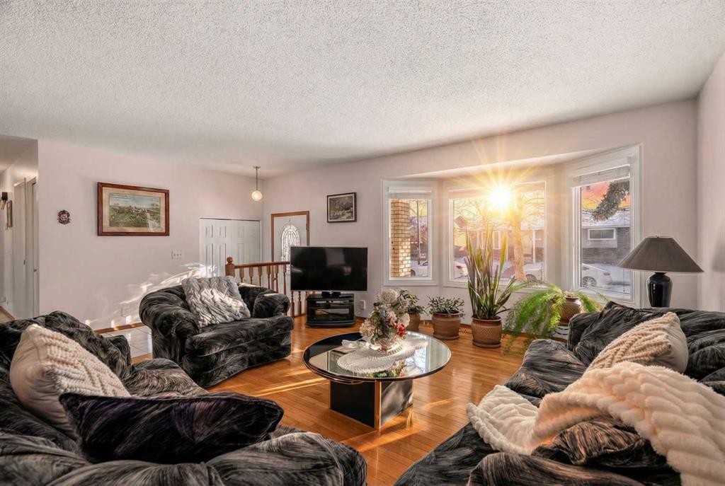 5004 Rundleview Road Ne, Calgary, AB - Indoor Photo Showing Living Room