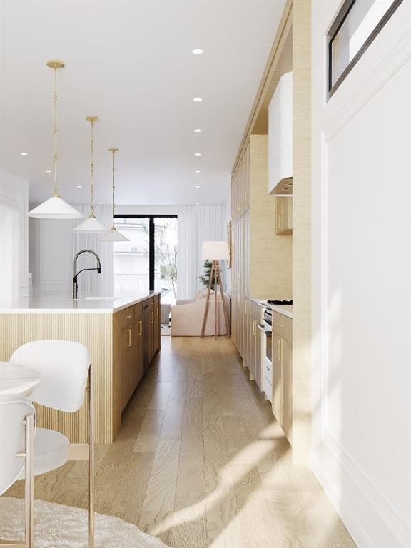 2117 22 Avenue Sw, Calgary, AB - Indoor Photo Showing Kitchen With Upgraded Kitchen