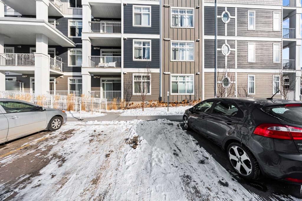 305-100 Auburn Meadows Common Se, Calgary, AB - Outdoor With Balcony With Facade