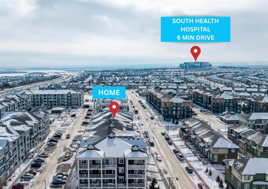 305-100 Auburn Meadows Common Se, Calgary, AB - Outdoor With View