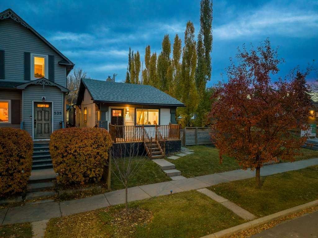 533 12 Avenue Ne, Calgary, AB - Outdoor With Deck Patio Veranda