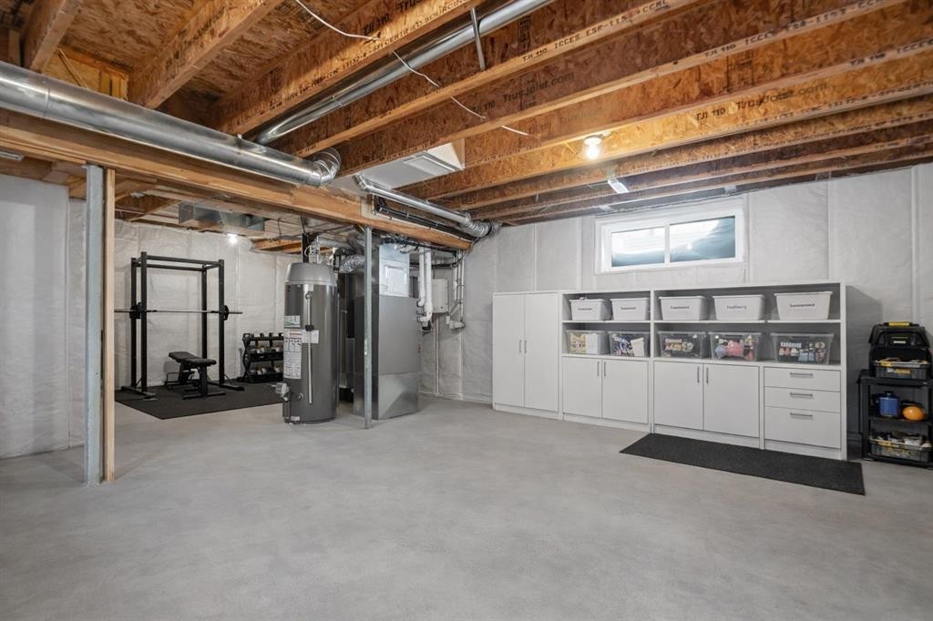 79 Cranford Green Se, Calgary, AB - Indoor Photo Showing Basement