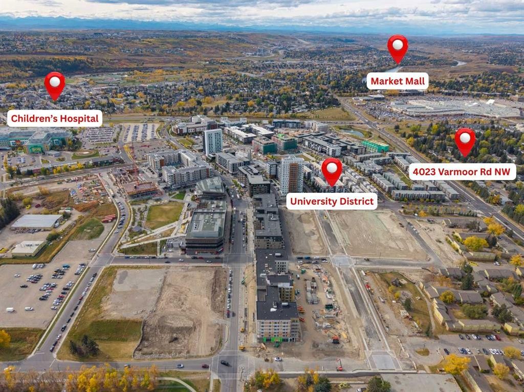 4023 Varmoor Road Nw, Calgary, AB - Outdoor With View