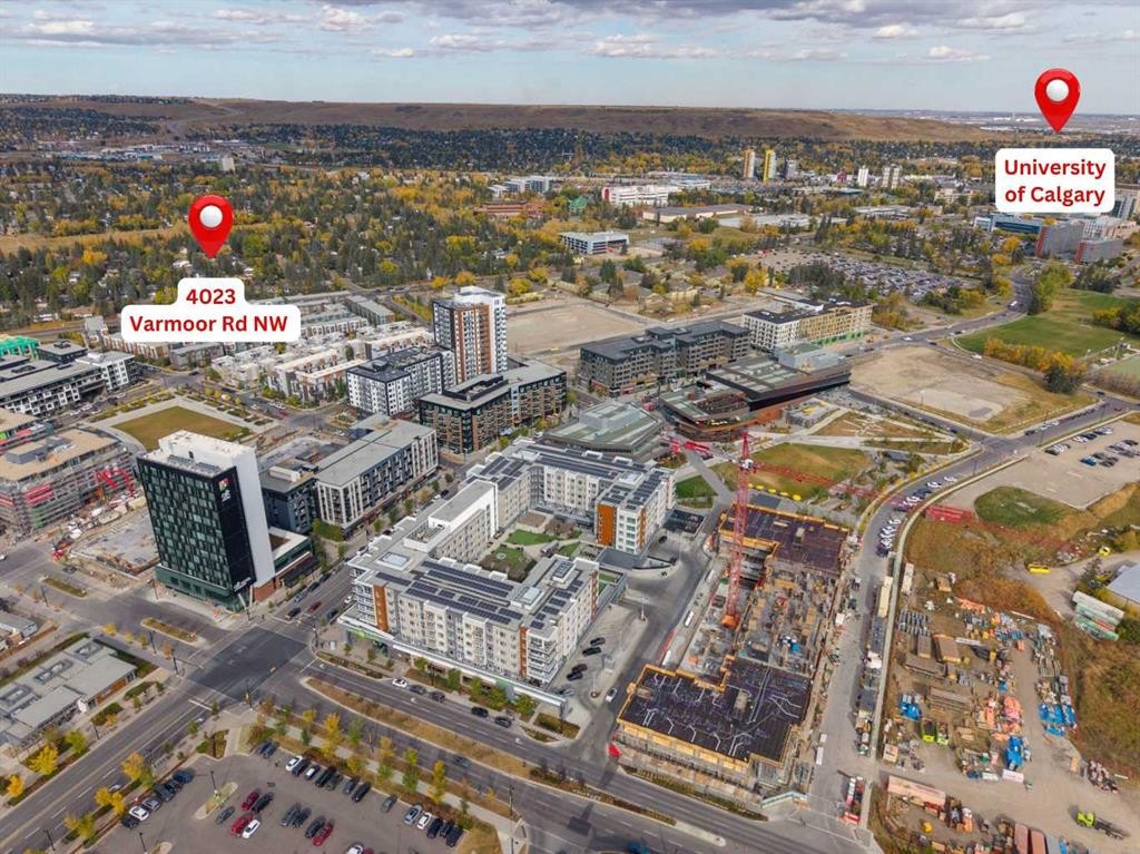 4023 Varmoor Road Nw, Calgary, AB - Outdoor With View