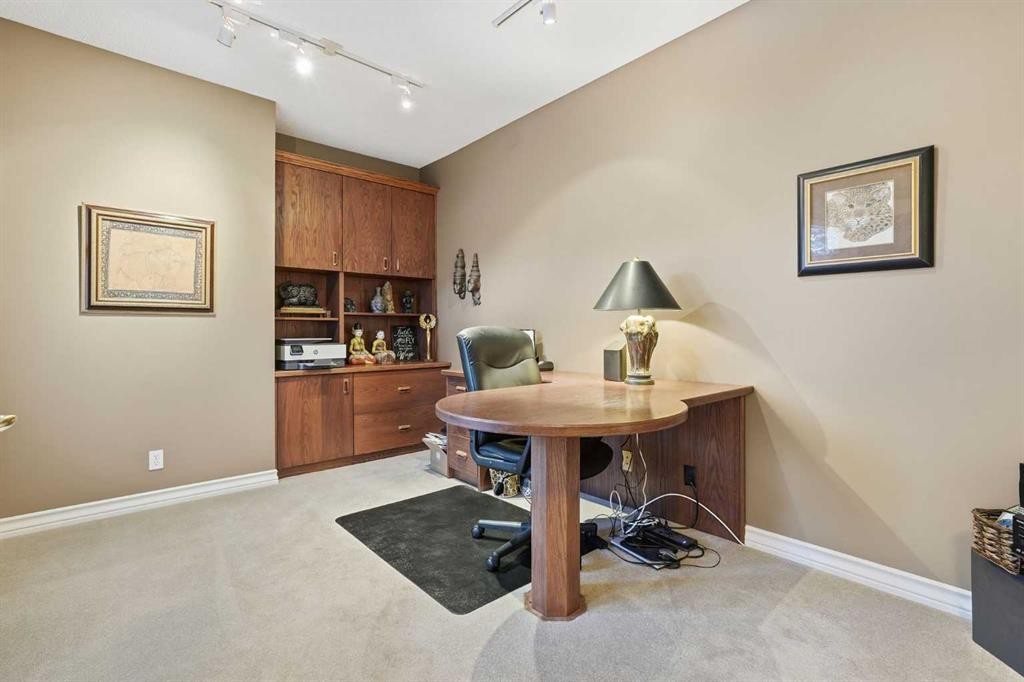 23 Prominence Point Sw, Calgary, AB - Indoor Photo Showing Office
