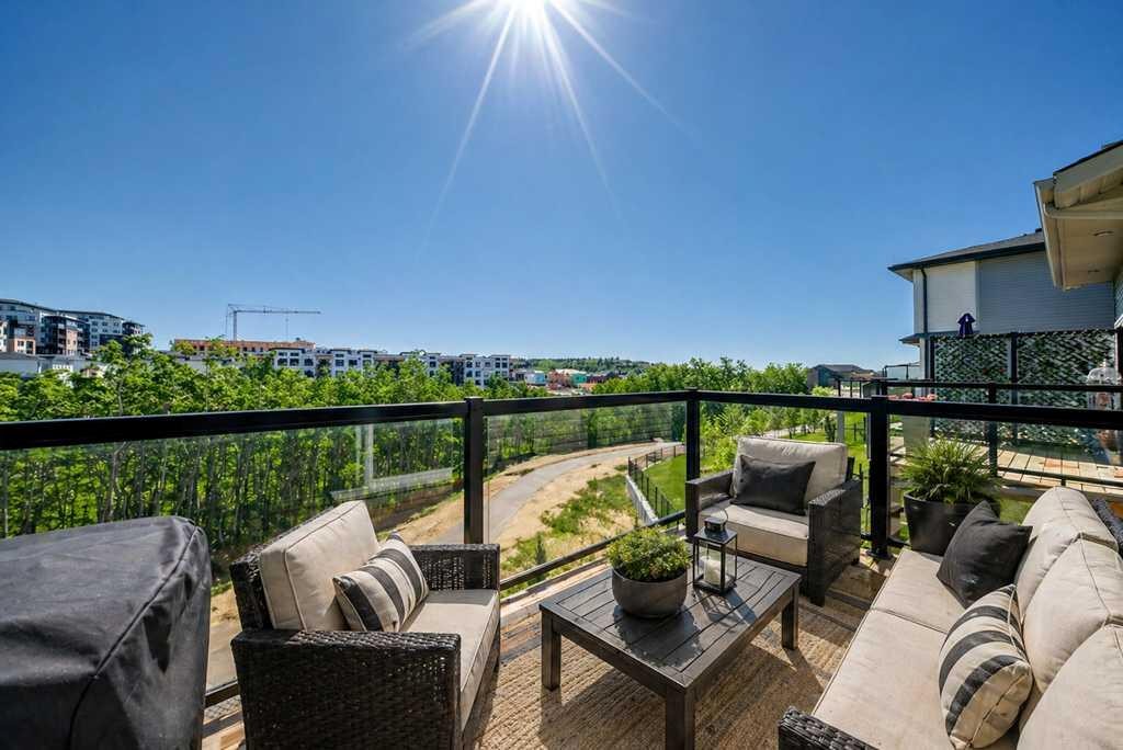 53 Spring Creek Common Sw, Calgary, AB - Outdoor With Deck Patio Veranda With Exterior